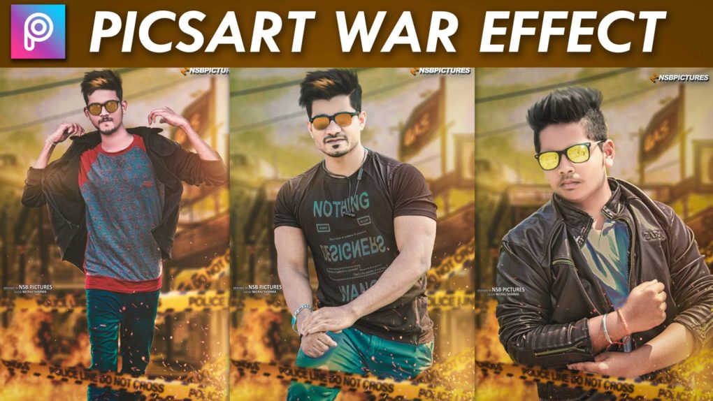 picsart war effect editing tutorial