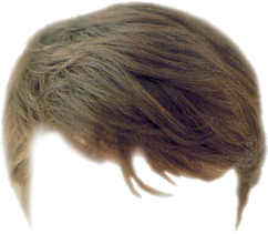 real hair png