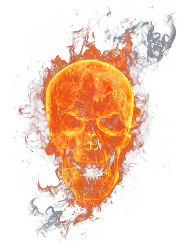 Skull fire editing backgrounds and png download - nsb pictures