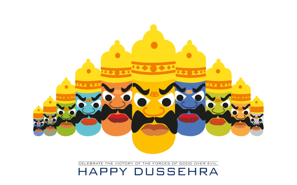 dussehra text png