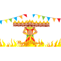 dussehra text png