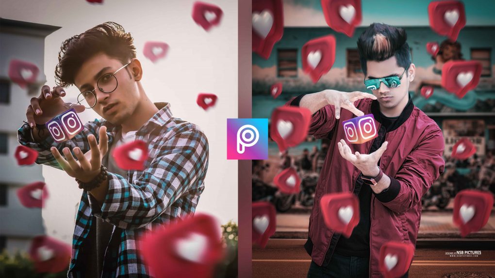 3d instagram editing png download - insta 3d likes png download