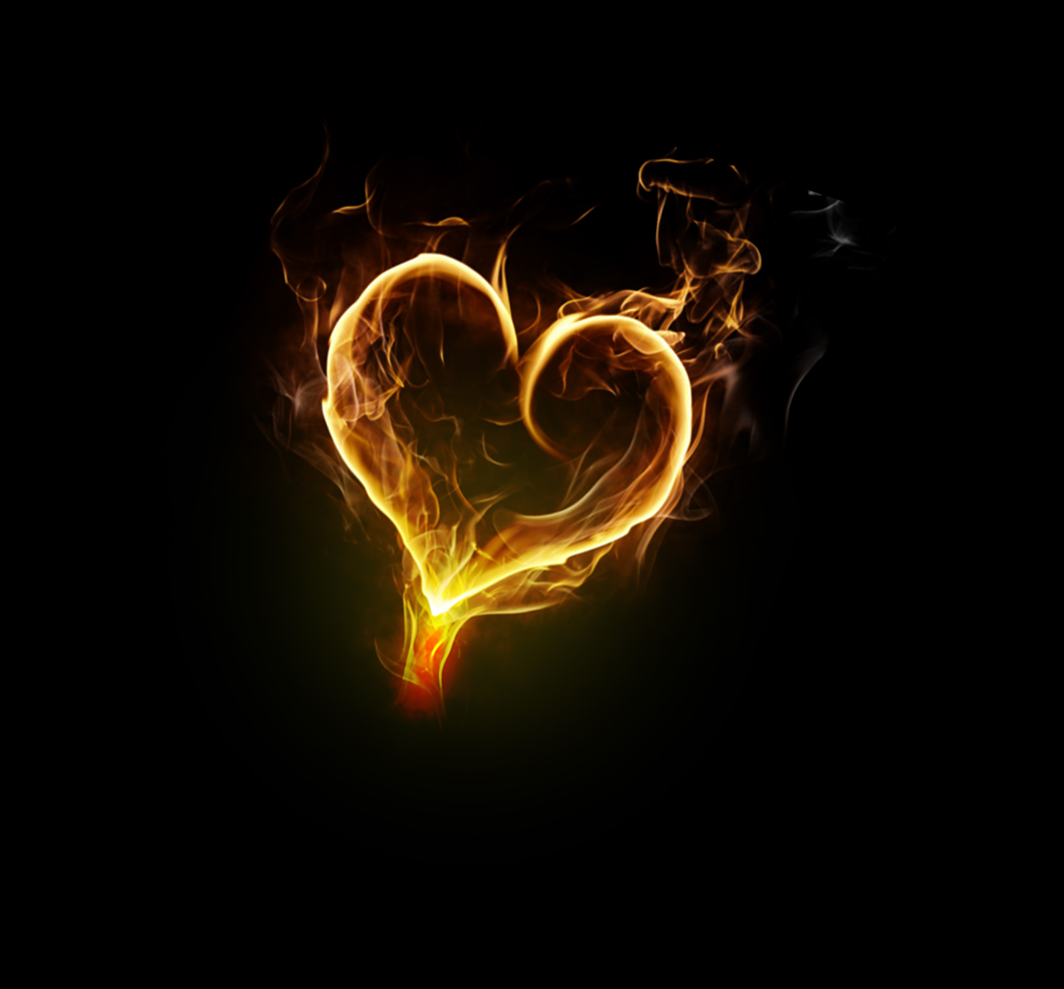 fire heart png 