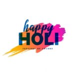 holi text png