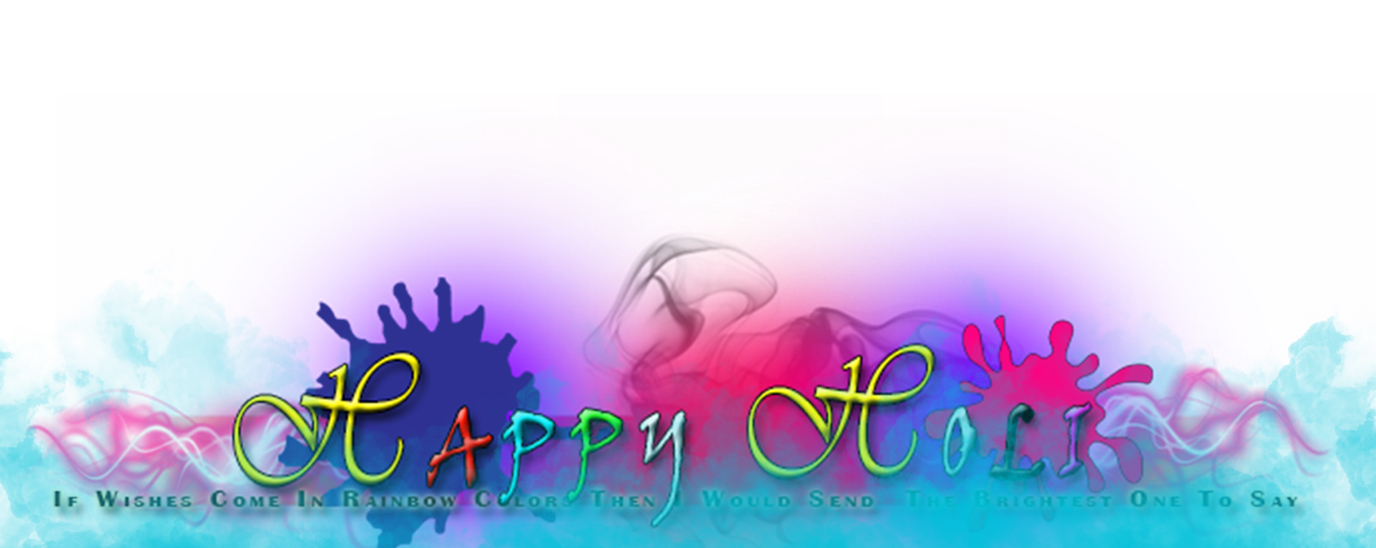 Happy Holi Background and Text Png - Holi Latest (2020) text Png