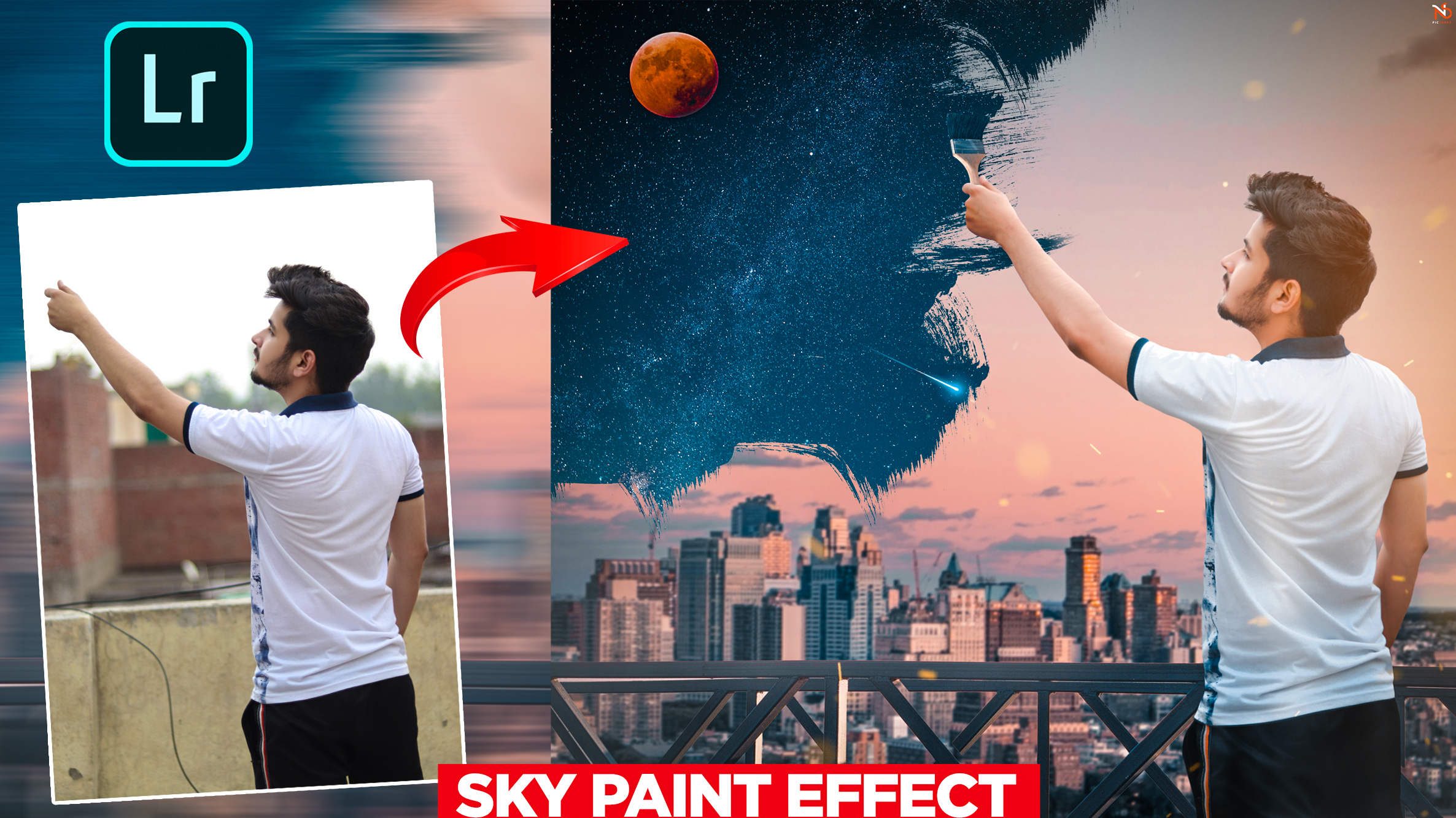 sky paint editing tutorial in picsart - free backgrounds png download HD