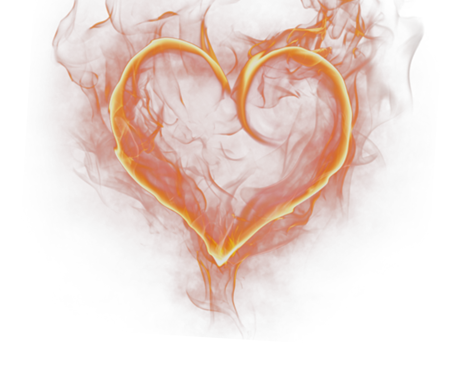 fire heart editing background and png download - nsb pictures