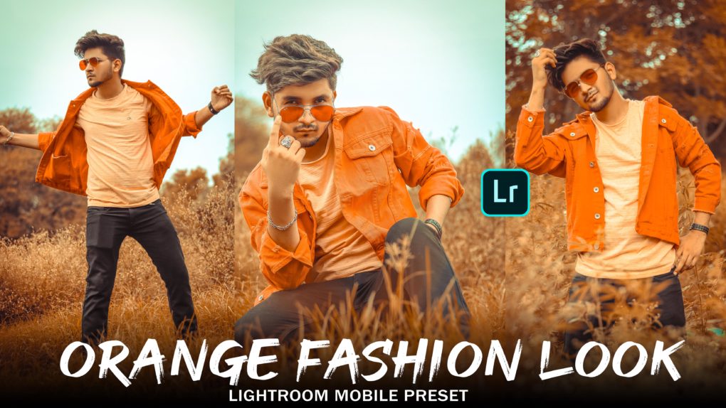 orange fashion preset lightroom