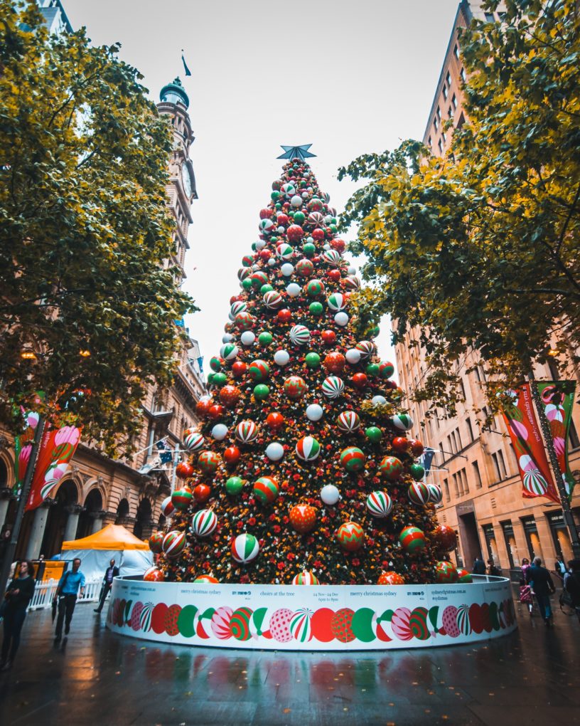 christmas tree background