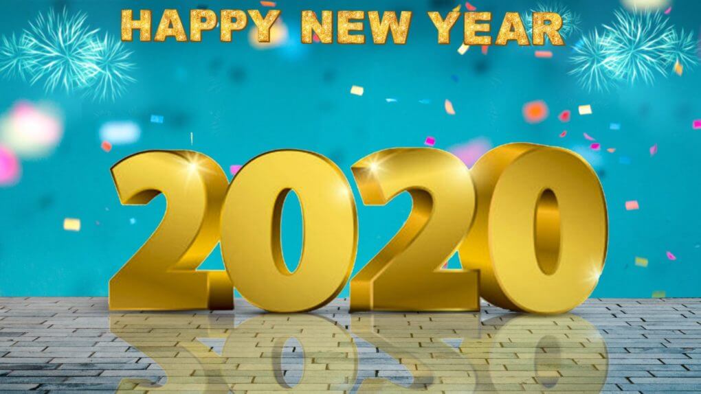 Happy New year 2020 Backgrounds Download- FULL HD [NEW]