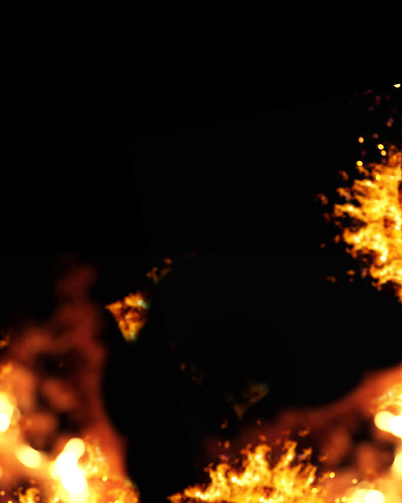 blurred fire png overlays