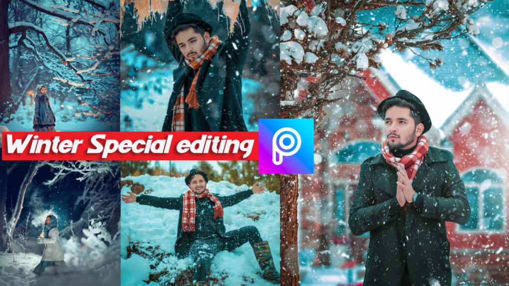 winter snowfall editing background Download FULL HD 2020