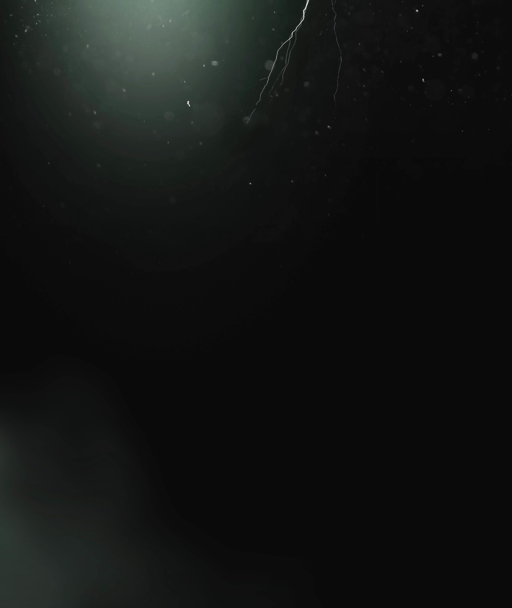 dust and smoe particles green dust and smoe particles green