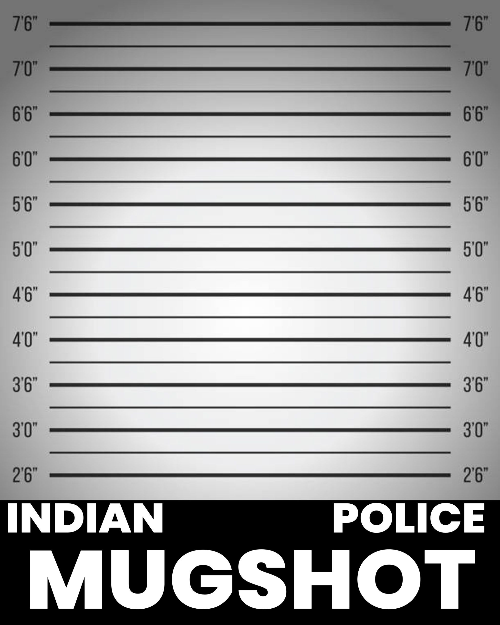 mugshot height bar wall