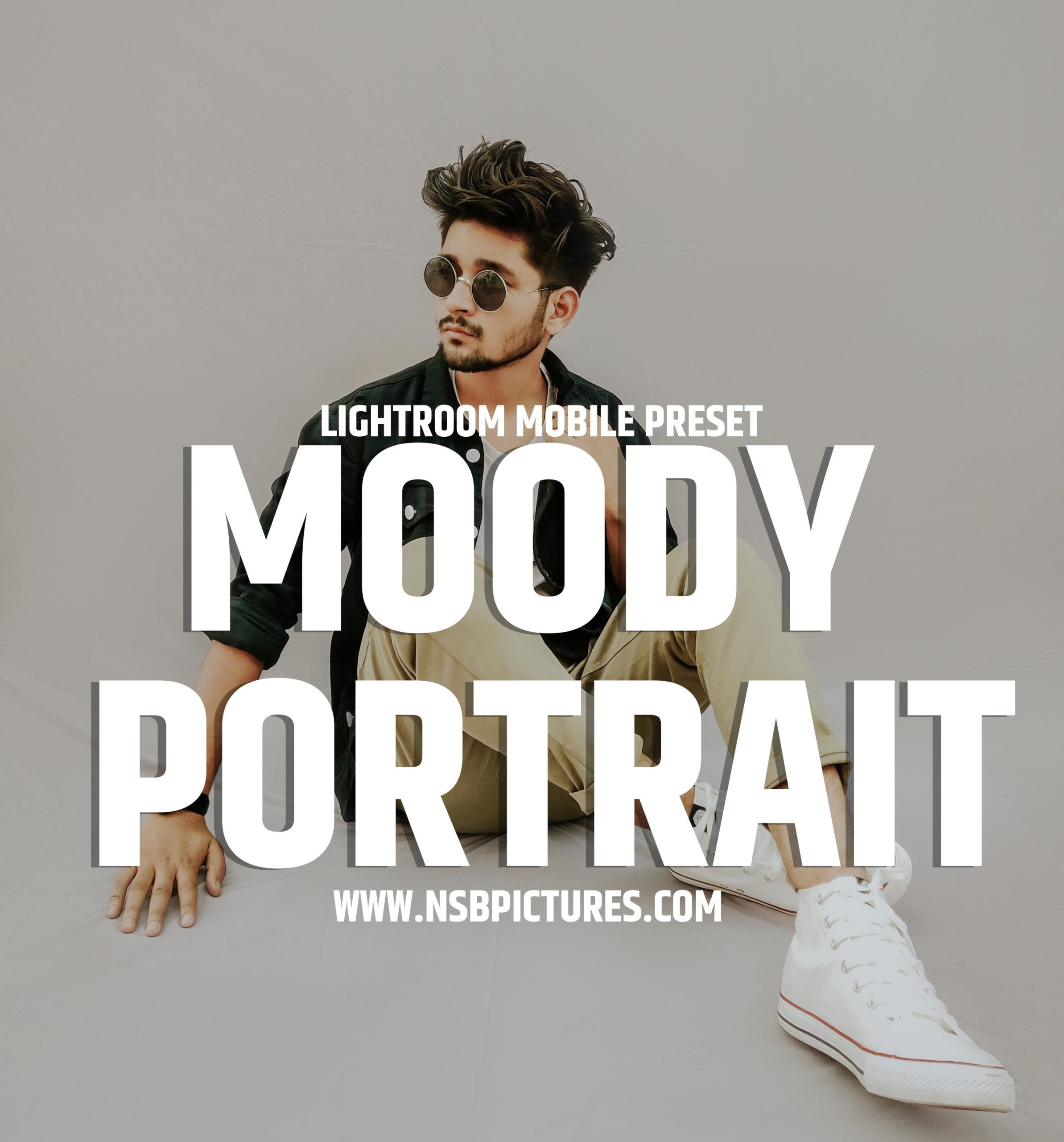 NSB Moody portrait lightroom dng preset