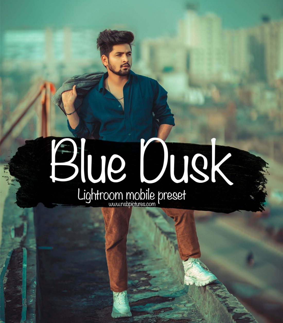 Blue Dusk Lightroom Mobile Preset Free Download - NSB PICTURES