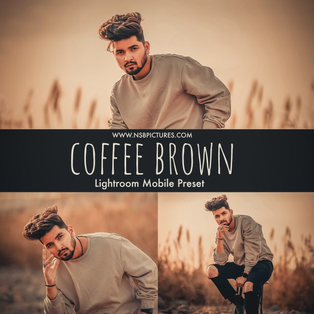 NSB- Coffee brown lightroom mobile dng preset